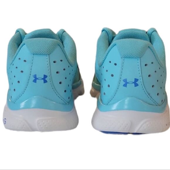 Under Armour Micro G Assert 6 Turquoise Mesh Running Athletic Sneakers - Picture 9 of 9
